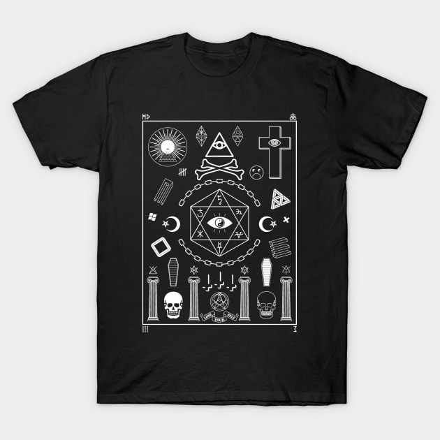 Lose Yourself on Black T-Shirt by SWAMPMEAT